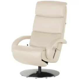 Hukla Relaxsessel Florian Leder 73 x 115 x 91 cm Creme