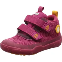 Affenzahn Übergangsschuh Knit Happy Bird Kinderschuhe Mädchen Klettschuh Rot, Schuhgröße:28 EU