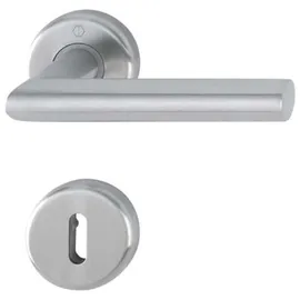 HOPPE Rosettengarnitur L-Form Edelstahl F69