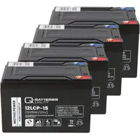 Q-Batteries Akku-Satz 48V 15Ah passend für Forca Bossmann-S Pro