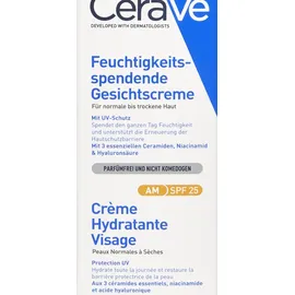 feuchtigkeitsspendende Gesichtscreme SPF 30