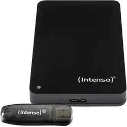 Intenso Memory Case 1TB inkl. Rainbow Line USB Typ-A 16GB Bundle mit Externer Festplatte und USB-Stick