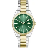 Lacoste Uhr mit DREI-Zeiger-Quarzwerk für Damen Kollektion Capucine mit Zweifarbiges Edelstahlarmband - 2001415