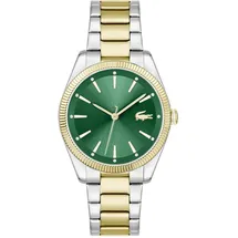 Lacoste Uhr mit DREI-Zeiger-Quarzwerk für Damen Kollektion Capucine mit Zweifarbiges Edelstahlarmband - 2001415