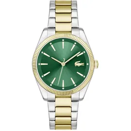 Lacoste Uhr mit DREI-Zeiger-Quarzwerk für Damen Kollektion Capucine mit Zweifarbiges Edelstahlarmband - 2001415