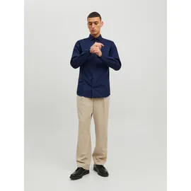 JACK & JONES Blaparker Langarmhemd Blau XS