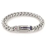 Tommy Hilfiger Herren Armband Edelstahl Silber 2790433 Größe 99