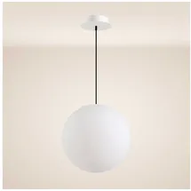 s.luce Hänge-Kugellampe Kunststoff Ø 50 cm 1 Stück weiß