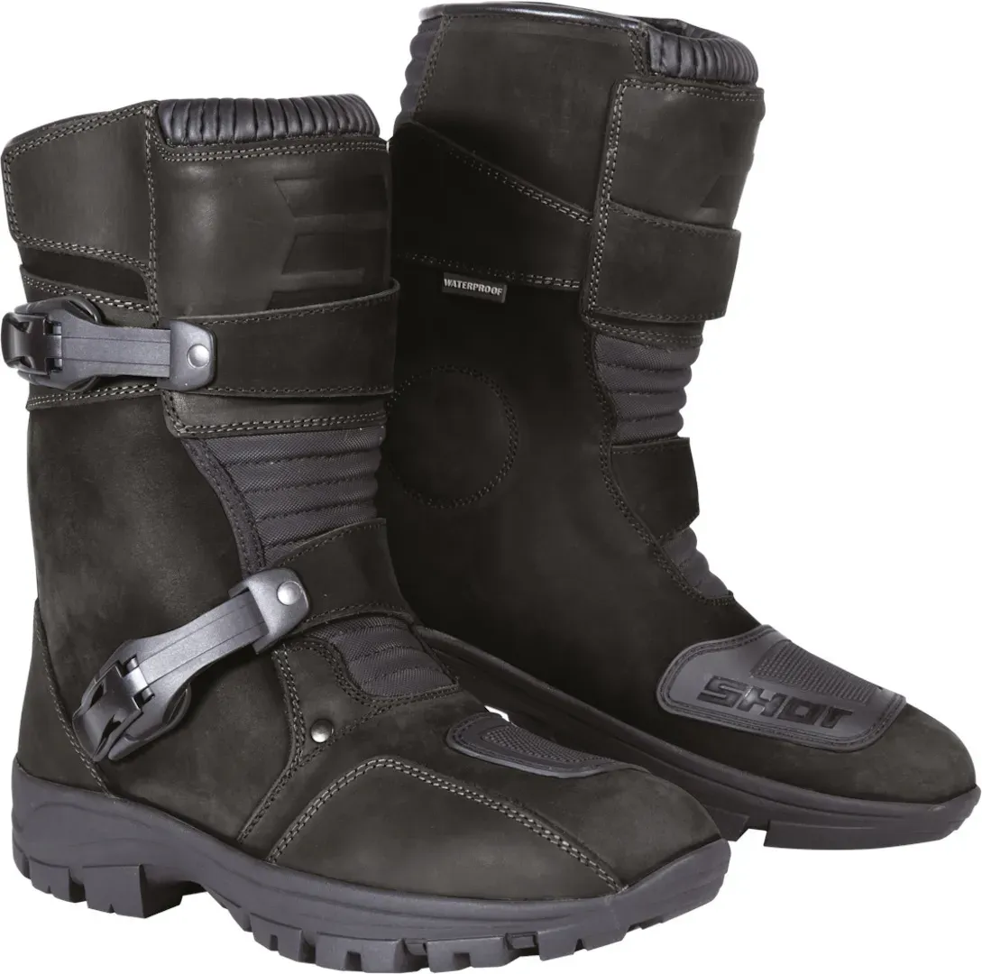 Shot ATV 2.0 Motocross Schuhe, schwarz, Größe 46 für Männer