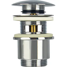 Primaster Ablaufgarnitur Pop-Up 1 1/4 rund verchromt
