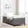 vidaXL Boxspringbett 100 x 200 cm Hellgrau