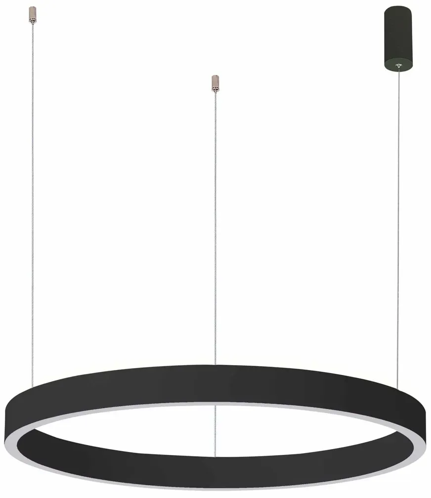 Italux PND-56215D-100RPP-BK LED Pendelleuchte Brasco Up Down | 100W integrierte LED-Quelle | 4700lm | 3000+4000K
