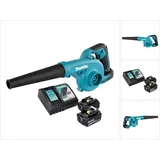 Makita DUB 185 RT Akku Laubbläser Gebläse 18 V + 2x Akku 5,0 Ah + Ladegerät