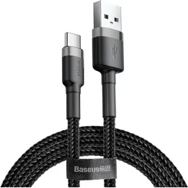Baseus USB-C auf USB-C 2 m Schwarz/Grau