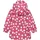 KILLTEC Regenparka mit Kapuze, Blumen, rot | natur, 98
