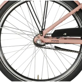 Prophete Fahrrad »TRIO 500" M«, 24 Z, 34, rosa,