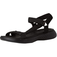 Tamaris Damen 1-1-28282-36 Sandale, Flip-Flop, black uni, 39 EU - 39 EU