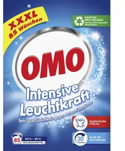 OMO Vollwaschmittel Pulver Intensive Leuchtkraft