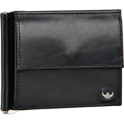 Golden Head Geldbörse Colorado RFID 1921 Clip-Scheintasche Portemonnaies   Schwarz Herren 