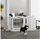 PawHut Hundegitter 208 x 61 cm robust weiß