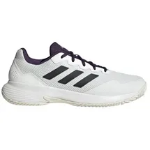 adidas Performance GameCourt 2 Allcourt weiss/schwarz Herren Tennisschuh weiß 45 1/3 EU
