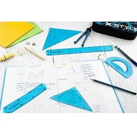 Eberhard Faber Geometrie-/Zeichenset blau