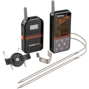 Maverick Grillthermometer Wireless BBQundMeat XR-40, Funk-Grill-Ofenthermometer, kabellos, digital