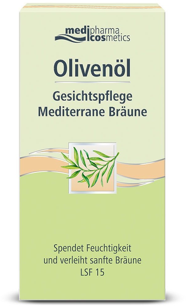 medipharma cosmetics Olivenöl Gesichtspflege Mediterrane Bräune