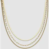 s.Oliver Kette gold Edelstahl