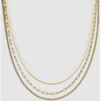 s.Oliver Kette gold Edelstahl