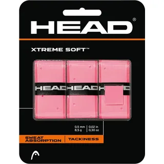 Head XtremeSoft Grip 3 pcs Pack Overgri pink