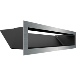 Kratki Lüftungsgitter 45S | 90x400x126,5 mm | geschliffen