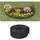 vidaXL Rasenkante 10 m 20 cm schwarz