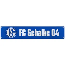 FC Schalke 04 Nummernschild mit Saugnapf