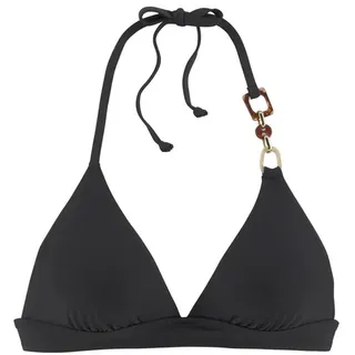 LASCANA Triangel-Bikini-Top Damen schwarz Gr.34 Cup A/B