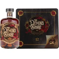The Demon’s Share Rum 12 Jahre Geschenkset - Glas 40% Vol. 700ml