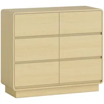 Homcom Sideboard 100 x 86 x 38 cm Beige