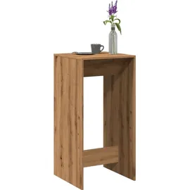 vidaXL Bartisch Artisan-Eiche 51 x 50 x 103,5 cm Braun