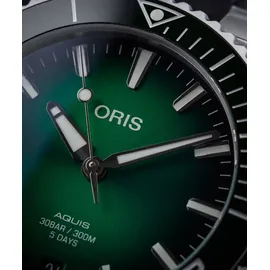 Oris Diving Aquis Date Calibre 400 Edelstahl 43,5 mm 7763 4135-07 8 24 09PEB