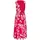 LASCANA Maxikleid Blumenprint Rot/Weiß 34
