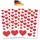 Avery Zweckform Sticker Herzen 117 Aufkleber