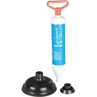 Toolland Abflussreinigungspumpe mit 2 Saugnäpfen