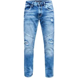RUSTY NEAL NISHO Straight Fit Blau 33/32