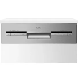 Amica EGSP 560 911 E Einbau-Geschirrspüler (teilintegrierbar, 448 mm breit, Edelstahl)