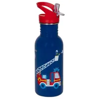 Die Spiegelburg Edelstahlflasche Feuerwehr Blau 0,5 l
