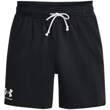 Under Armour Rival Terry Freizeitshorts Herren 001 black/onyx white L