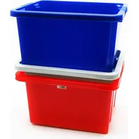 SCHULZ Drehstapelbox 29L 43x35x24cm farblich sortiert