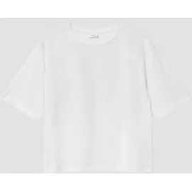 s.Oliver T-Shirt im Boxy Fit mit Rückenprint - weiß - 170/176