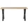 Woood Tablo 160 x 75 x 90 cm beige/braun