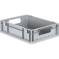 Allit Aufbewahrungsbox ProfiPlus EuroEco O412 40 x 30 x 12 cm 1-tlg. grau